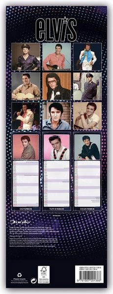 Produktbild: Elvis 2027 &ndash; Slimline-Kalender