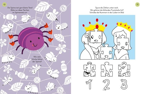 Produktbild: Mein tierisches Zahlen-Buch (4 &ndash; 6 Jahre)