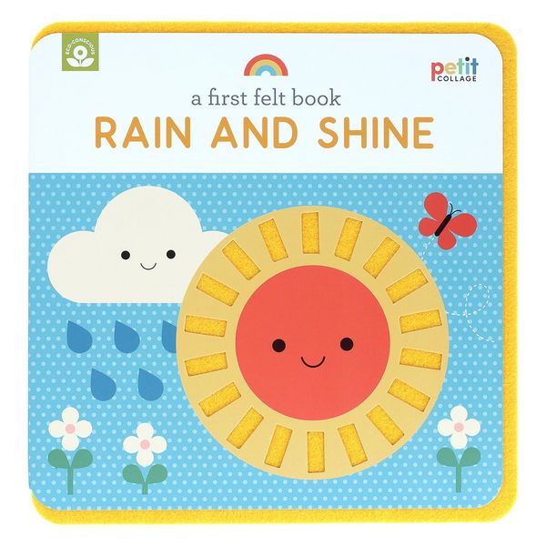 Produktbild: A First Felt Book: Rain and Shine