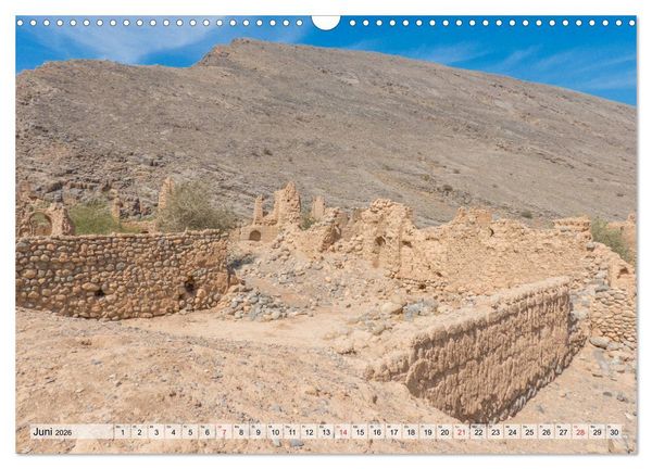 Produktbild: Oman - Zauberhafte Landschaften (Wandkalender 2026 DIN A3 quer), CALVENDO Monatskalender