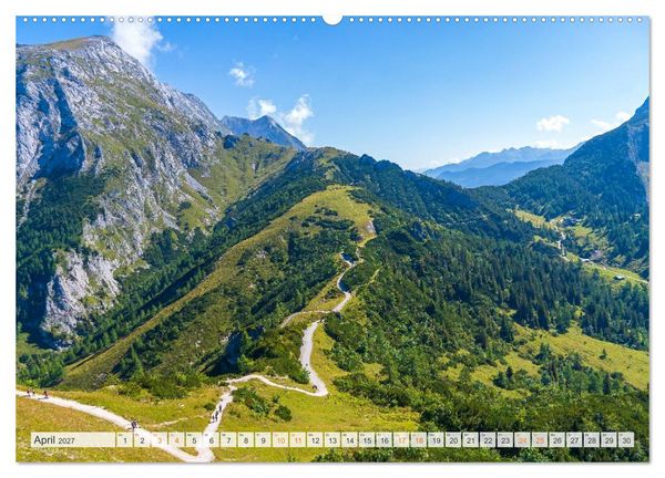 Produktbild: Berchtesgadener Land - Welt der Berge und Seen (Wandkalender 2027 DIN A2 quer), CALVENDO Monatskalender