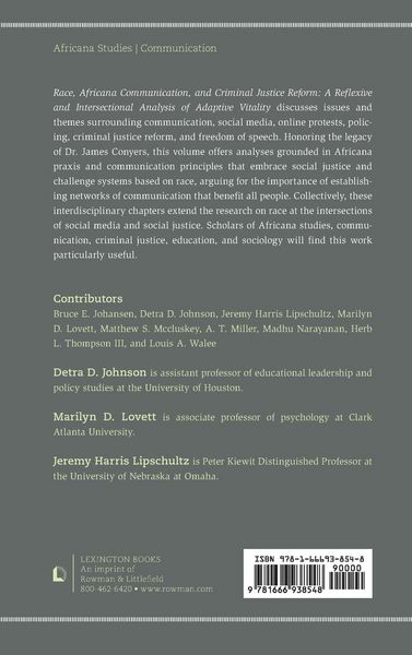 Produktbild: Race, Africana Communication, and Criminal Justice Reform