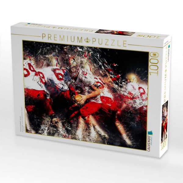 Produktbild: CALVENDO Puzzle American Football - so cool | 1000 Teile Lege-Gr&ouml;&szlig;e 64x48cm Foto-Puzzle f&uuml;r gl&uuml;ckliche Stunden