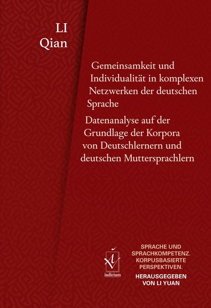 Produktbild: Gemeinsamkeit und Individualit&auml;t in komplexen Netzwerken der deutschen Sprache