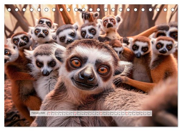 Produktbild: Selfie Shot (Desk Calendar 2026 DIN A5 landscape), CALVENDO 12 Month DeskCalendar
