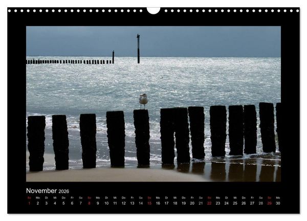 Produktbild: An der Nordsee (Wandkalender 2026 DIN A3 quer), CALVENDO Monatskalender