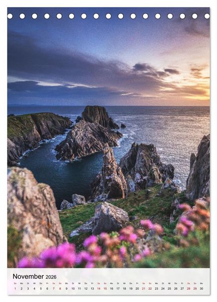 Produktbild: (Nord-)Irland - Die gr&uuml;ne Sch&ouml;nheit (Tischkalender 2026 DIN A5 hoch), CALVENDO Monatskalender