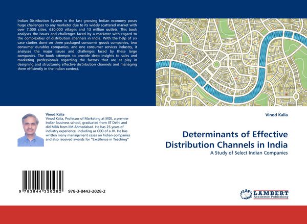 Produktbild: Determinants of Effective Distribution Channels in India