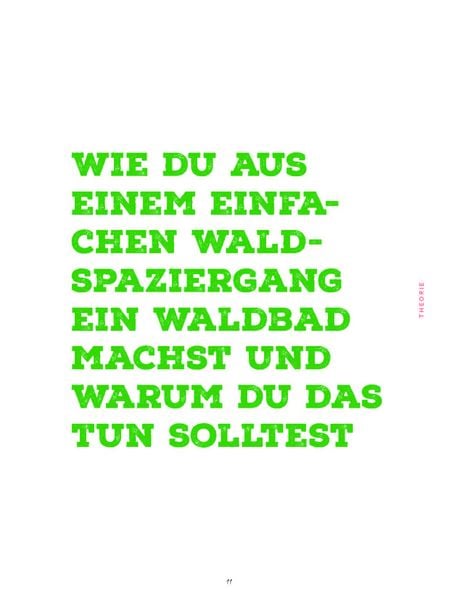 Produktbild: Wir lieben Waldbaden f&uuml;r Erwachsene