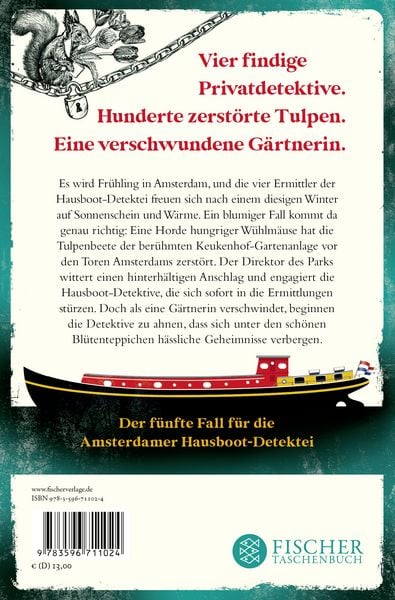 Produktbild: Die Hausboot-Detektei - T&ouml;dliche Bl&uuml;ten
