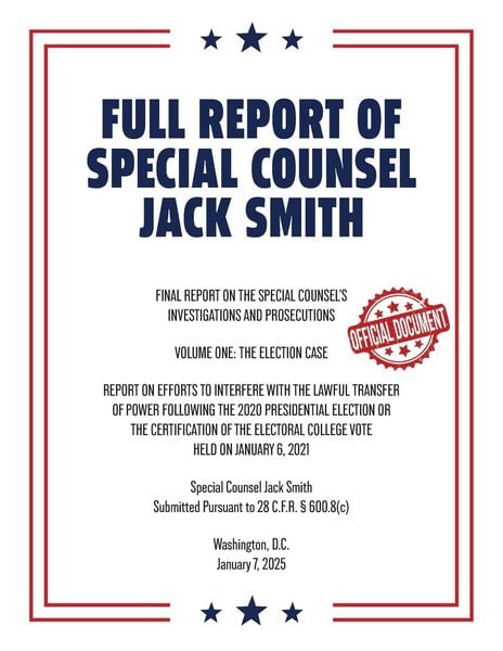 Produktbild: Full Report of Special Counsel Jack Smith (Warbler Press Annotated Edition)