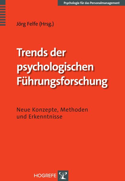 Produktbild: Trends der psychologischen F&uuml;hrungsforschung