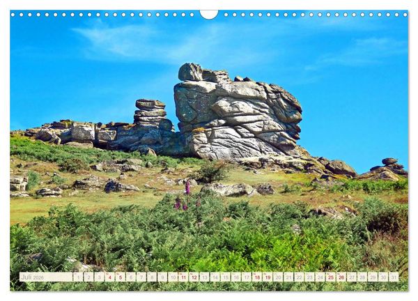 Produktbild: S&uuml;dengland - Mystische Steinkreise und Dartmoor (Wandkalender 2026 DIN A3 quer), CALVENDO Monatskalender
