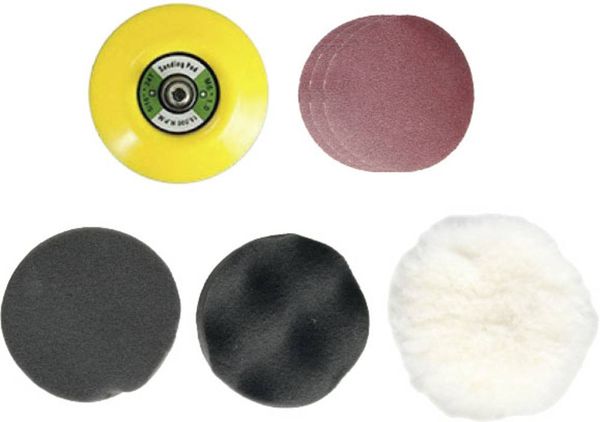 Produktbild: Kunzer 7PMZ08 Polierhauben / Schleifscheiben Zubeh&ouml;rsatz 75mm