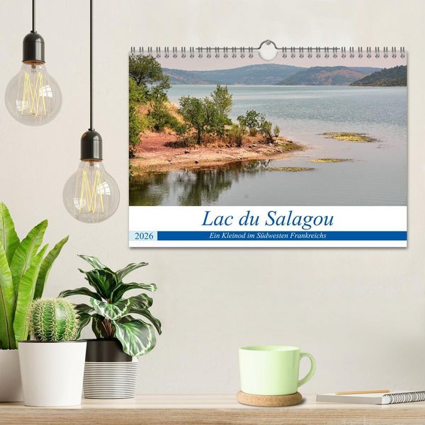 Produktbild: Lac du Salagou - Ein Kleinod im S&uuml;dwesten Frankreichs (Wandkalender 2026 DIN A4 quer), CALVENDO Monatskalender