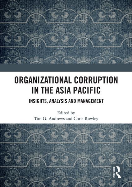 Produktbild: Organizational Corruption in the Asia Pacific
