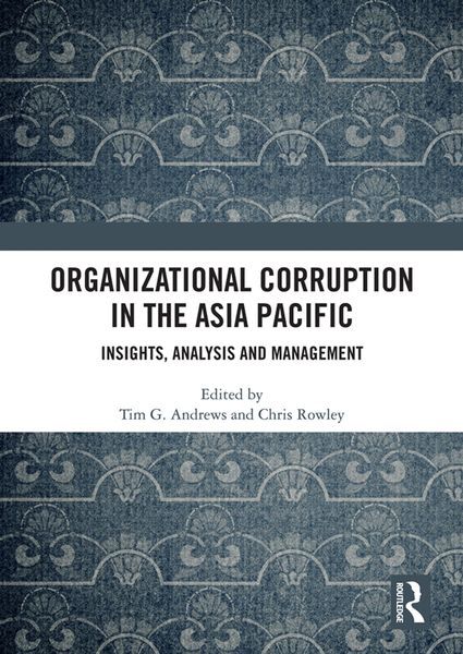 Produktbild: Organizational Corruption in the Asia Pacific