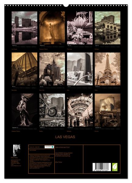Produktbild: LAS VEGAS (hochwertiger Premium Wandkalender 2026 DIN A2 hoch), Kunstdruck in Hochglanz