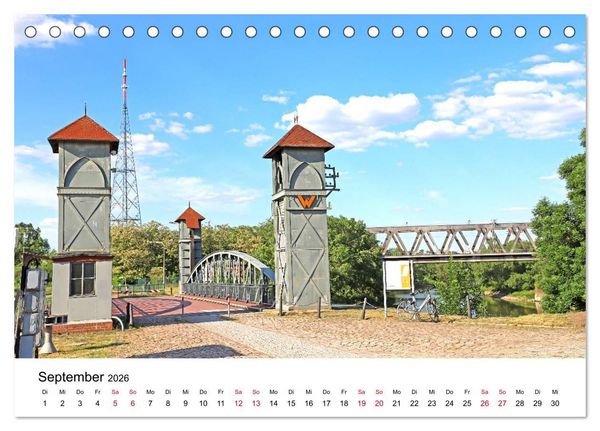 Produktbild: Magdeburg &ndash; meine Stadt (Tischkalender 2026 DIN A5 quer), CALVENDO Monatskalender
