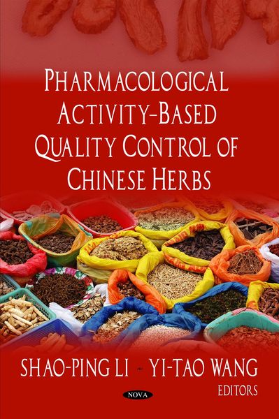 Produktbild: Pharmacological Activity-Based Quality Control of Chinese Herbs