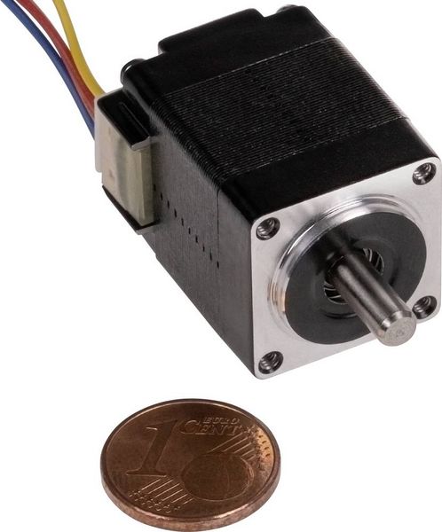 Produktbild: Joy-it Schrittmotor NEMA08-03 0.022 Nm 0.6A 0.6A Wellen-Durchmesser: 4mm