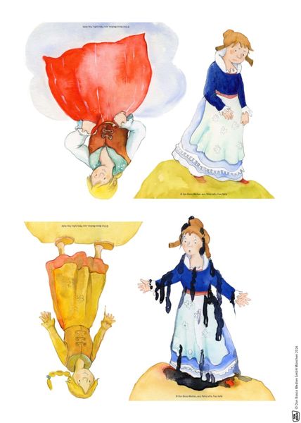 Produktbild: Frau Holle. Erz&auml;hlschienen-Figurenset