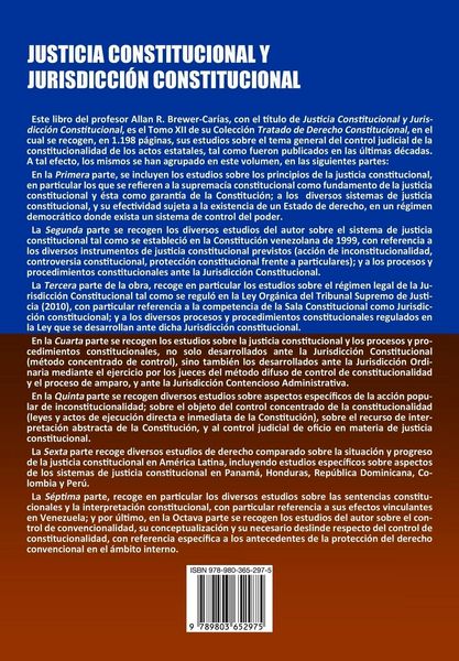 Produktbild: Justicia Constitucional y Jurisdicci&oacute;n Constitucional. Tomo XII. Colecci&oacute;n Tratado de Derecho Constitucional