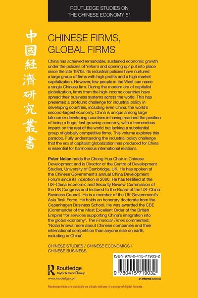 Produktbild: Chinese Firms, Global Firms