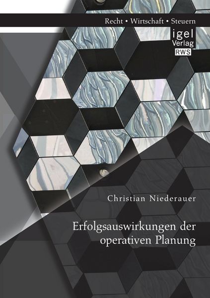Produktbild: Erfolgsauswirkungen der operativen Planung