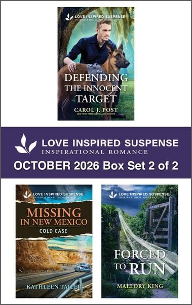 Produktbild: Love Inspired Suspense October 2026 - Box Set 2 of 2