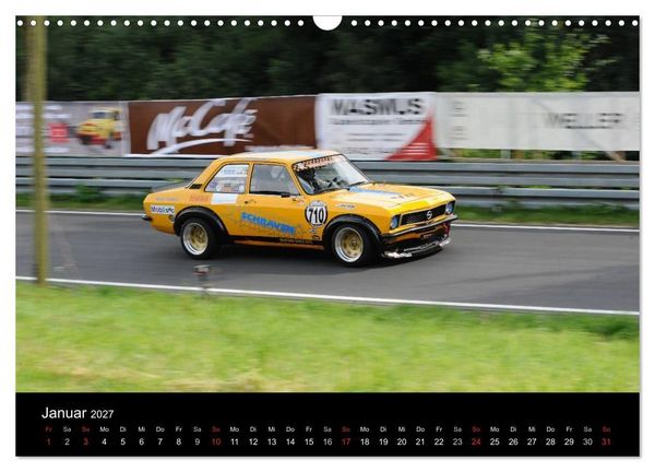 Produktbild: Bergrennen im Opel (Wandkalender 2027 DIN A3 quer), CALVENDO Monatskalender