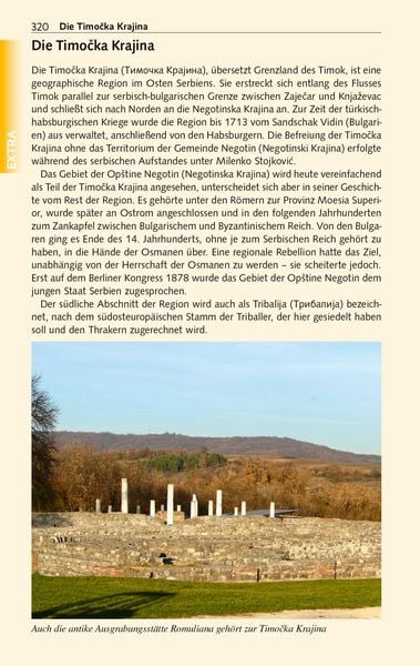 Produktbild: TRESCHER Reiseführer Serbien