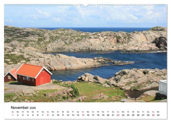 Produktbild: S&uuml;dnorwegen - von Kristiansand bis Stavanger (hochwertiger Premium Wandkalender 2026 DIN A2 quer), Kunstdruck in Hochglanz