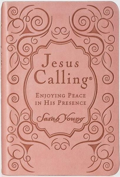 Produktbild: Jesus Calling, Pink Leathersoft, with Scripture References