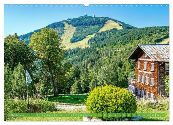 Produktbild: Arber, Rachel und Lusen: Der Hintere Bayerische Wald (Wandkalender 2026 DIN A2 quer), CALVENDO Monatskalender