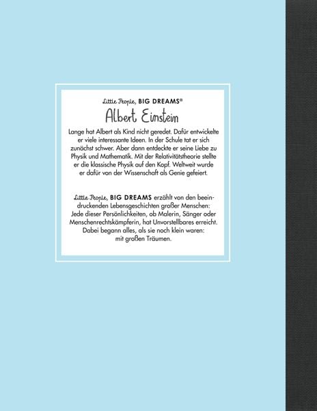 Produktbild: Albert Einstein &ndash; Little People, BIG DREAMS (Deutsche Ausgabe)