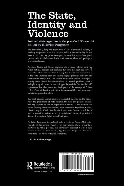 Produktbild: The State, Identity and Violence