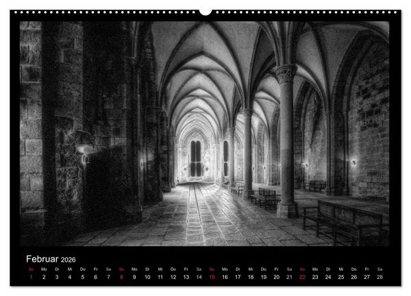 Produktbild: Mystische Orte 2026 (Wandkalender 2026 DIN A2 quer), CALVENDO Monatskalender