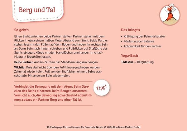 Produktbild: 30 Kinderyoga-Partner&uuml;bungen f&uuml;r Grundschul-Kinder