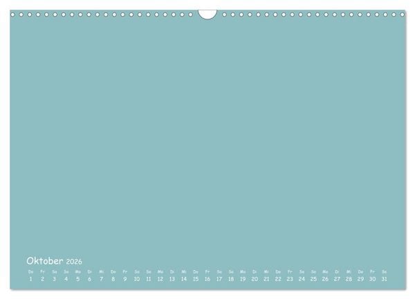 Produktbild: Regenbogen Kinder Bastelkalender - Zum Selbstgestalten - DIY Kreativ-Kalender (Wandkalender 2026 DIN A3 quer), CALVENDO Monatskalender