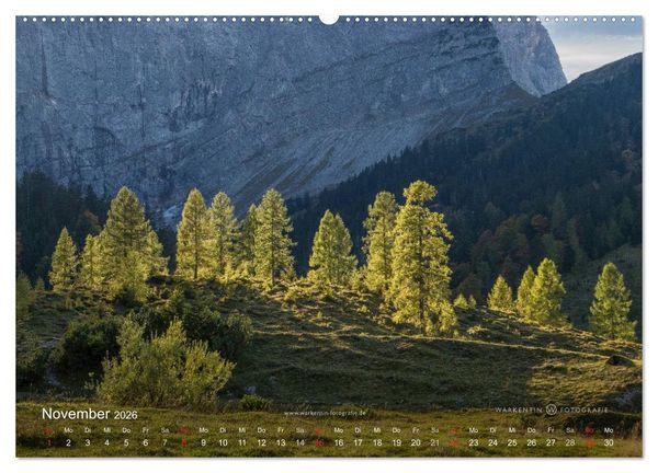 Produktbild: Gro&szlig;er Ahornboden - Europas gro&szlig;er Ahornwald (Wandkalender 2026 DIN A2 quer), CALVENDO Monatskalender
