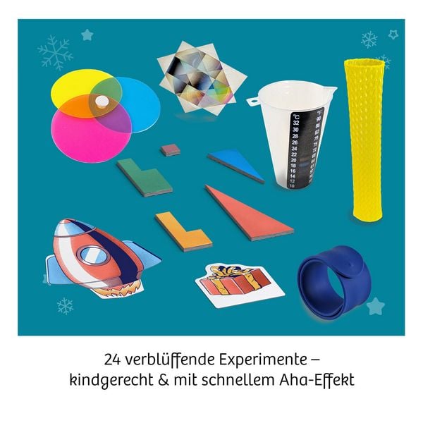 Produktbild: Adventskalender - Die sch&ouml;nsten Experimente zur Weihnachtszeit
