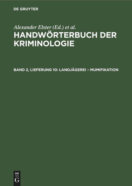 Produktbild: Landj&auml;gerei - Mumifikation