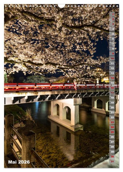 Produktbild: DER ZAUBER JAPANS Faszinierende Impressionen (Wandkalender 2026 DIN A3 hoch), CALVENDO Monatskalender