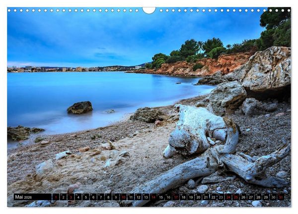Produktbild: MALLORCA BEI NACHT (Wandkalender 2026 DIN A3 quer), CALVENDO Monatskalender