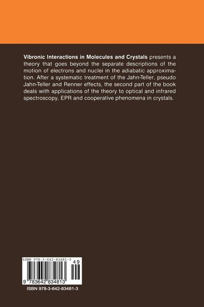 Produktbild: Vibronic Interactions in Molecules and Crystals