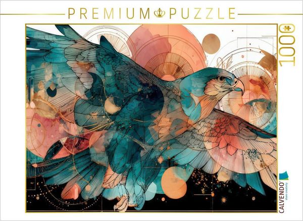 Produktbild: CALVENDO Puzzle Freiheitsvogel | 1000 Teile Lege-Gr&ouml;&szlig;e 64x48cm Foto-Puzzle f&uuml;r gl&uuml;ckliche Stunden