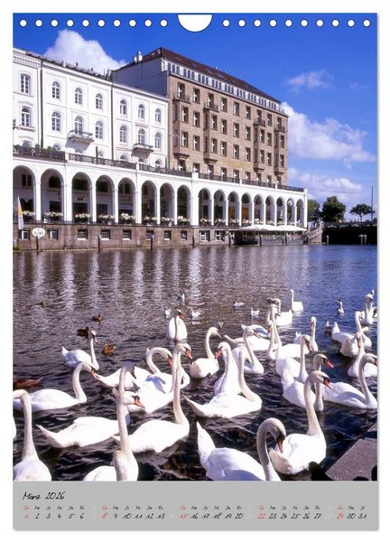 Produktbild: Hamburg - Eine Stadt mit vielen Gesichtern (Wandkalender 2026 DIN A4 hoch), CALVENDO Monatskalender