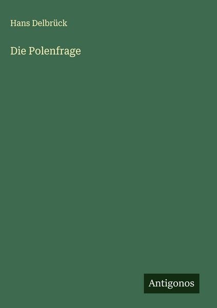 Produktbild: Die Polenfrage