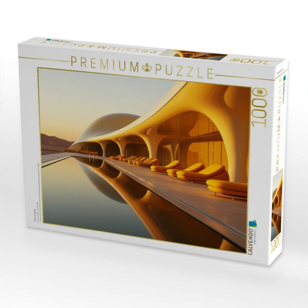 Produktbild: CALVENDO Puzzle Sommergelb | 1000 Teile Lege-Gr&ouml;&szlig;e 64x48cm Foto-Puzzle f&uuml;r gl&uuml;ckliche Stunden